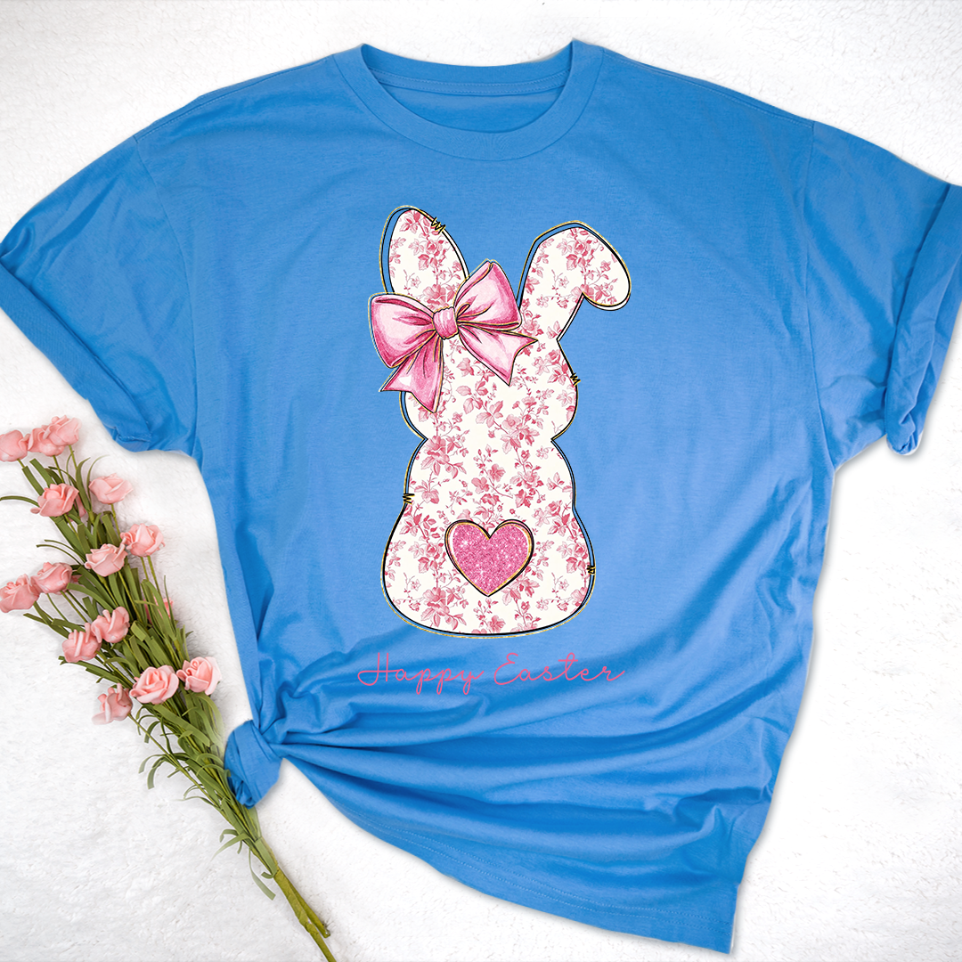 Easter Bunny Coquette Bow Gift for Family