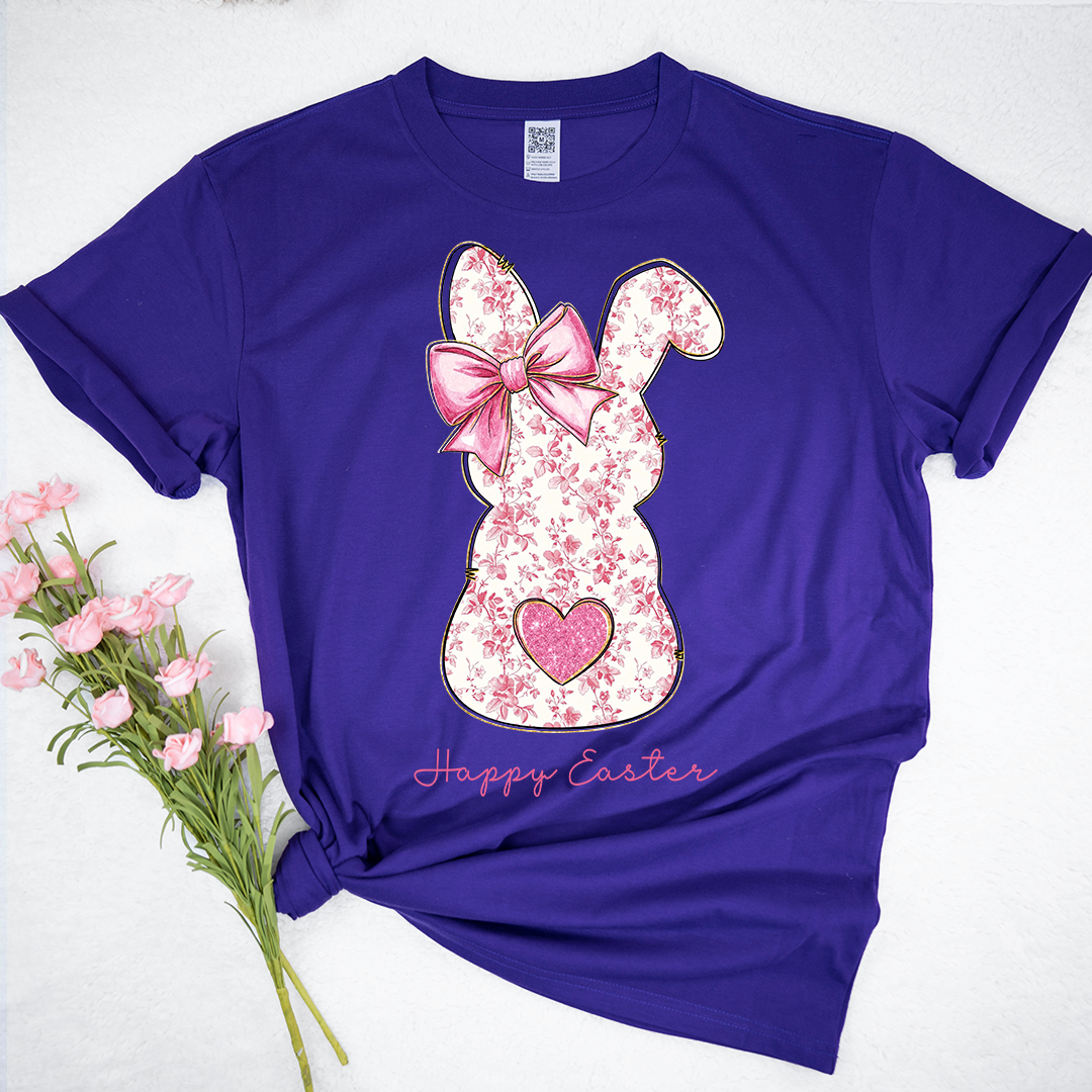 Easter Bunny Coquette Bow Gift for Family