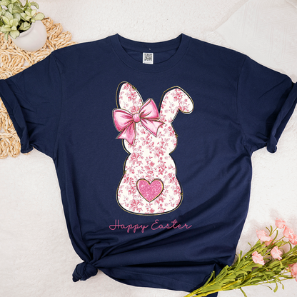 Easter Bunny Coquette Bow Gift for Family