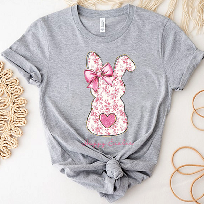 Easter Bunny Coquette Bow Gift for Family