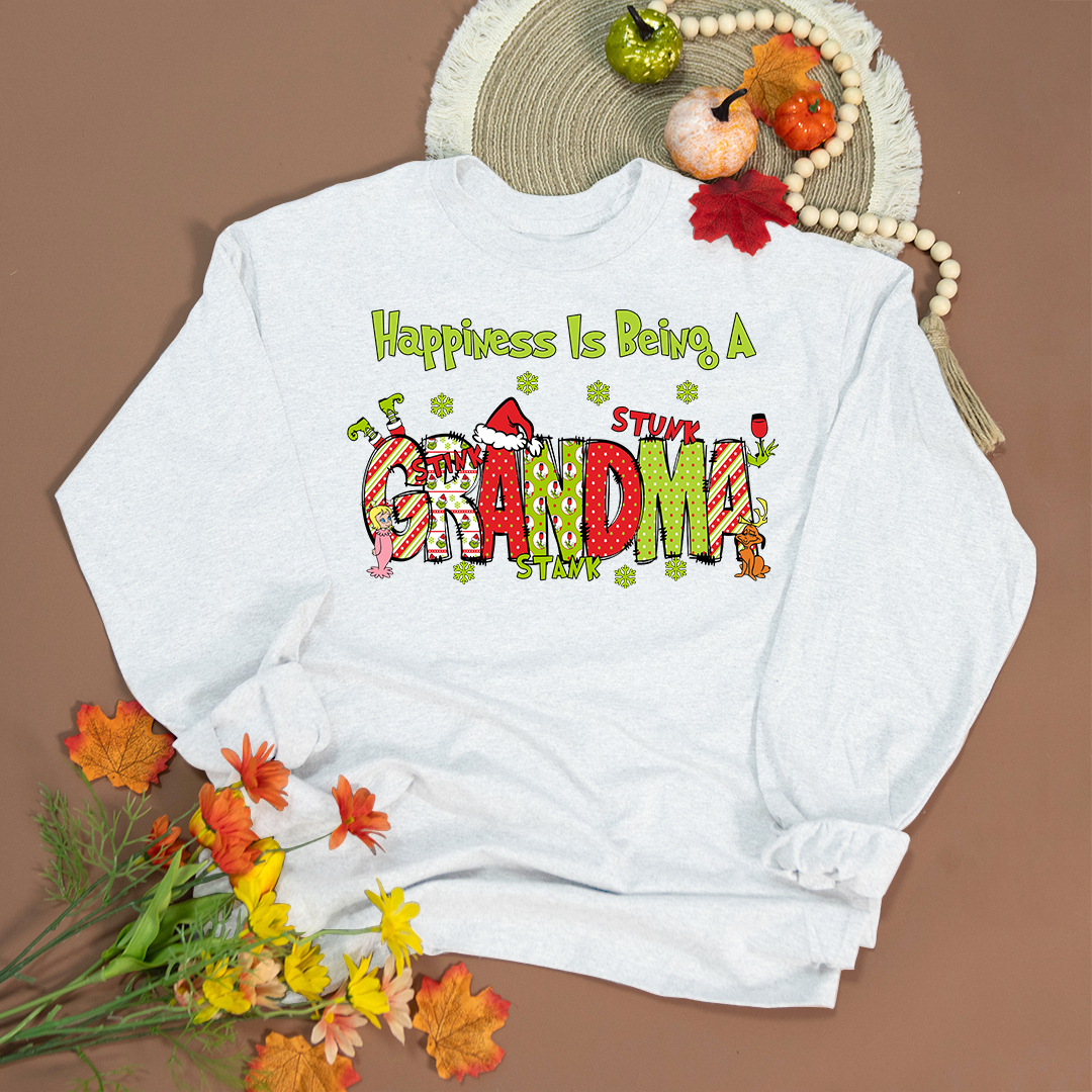 Happiness Is Being A Grandma Gift Christmas 2024