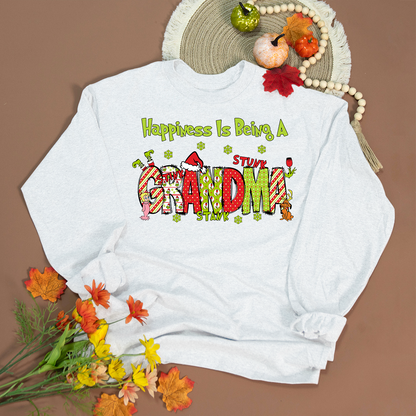 Happiness Is Being A Grandma Gift Christmas 2024