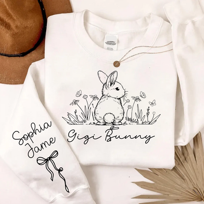 Gigi Bunny Personazed Gigi Nana Grandma and Grandkids Easter Days Gift