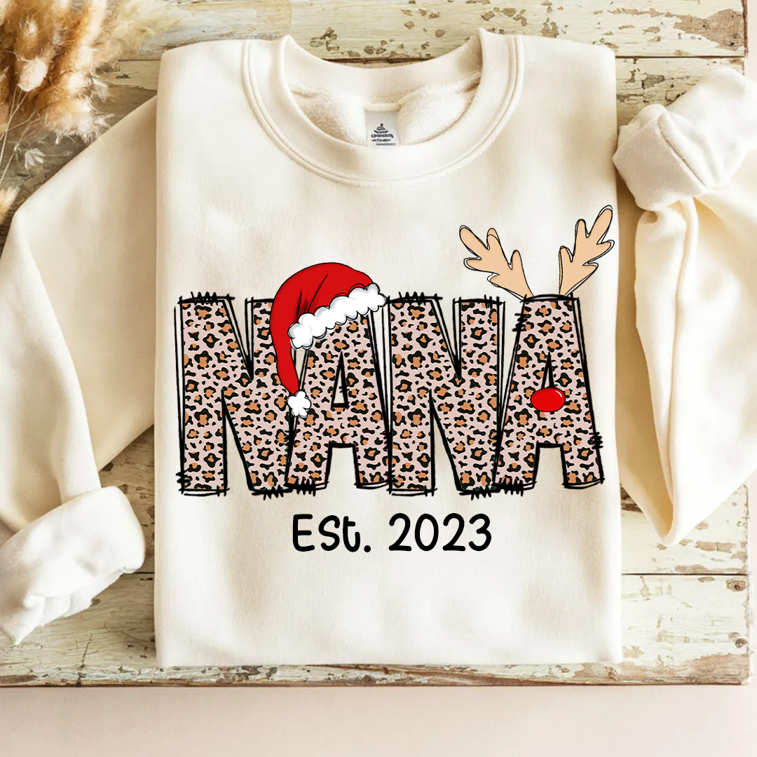 Gigi Est Year And Grandkids Custom Name Sweatshirt