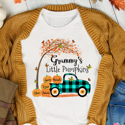 Nana's Little Pumpkins And Grandkids Names
