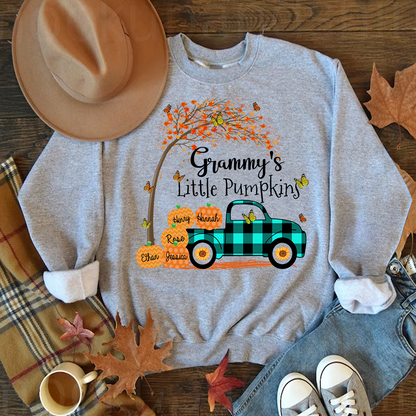 Nana's Little Pumpkins And Grandkids Names