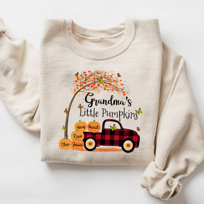 Nana's Little Pumpkins And Grandkids Names