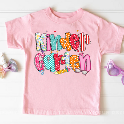 Kindergarten to 3rd Grade Teachers on the First Day Preppy Style Back to School Shirt