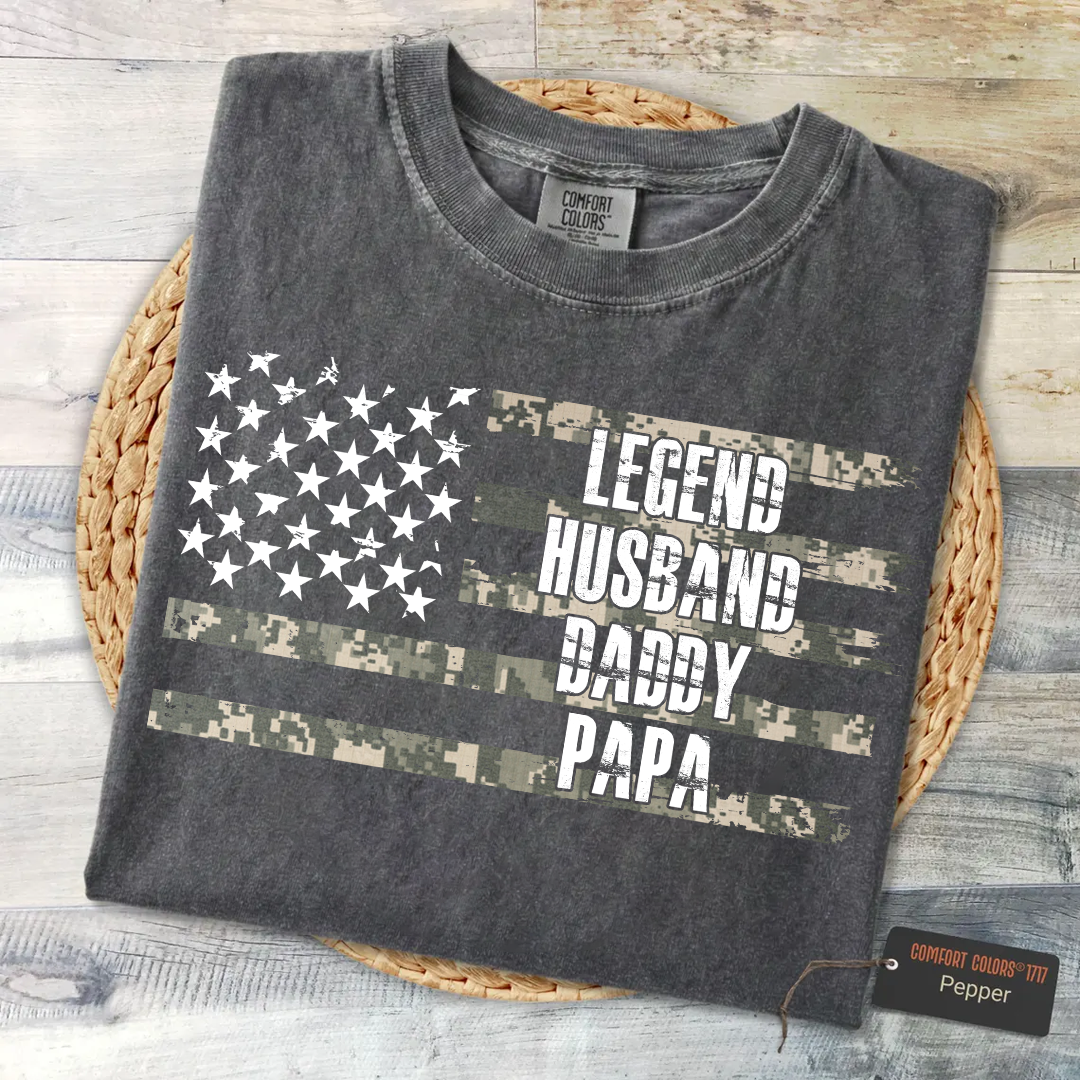 Dad Grandpa Protector Hero, Custom Dad, Papa, Grandpa and Grandkids