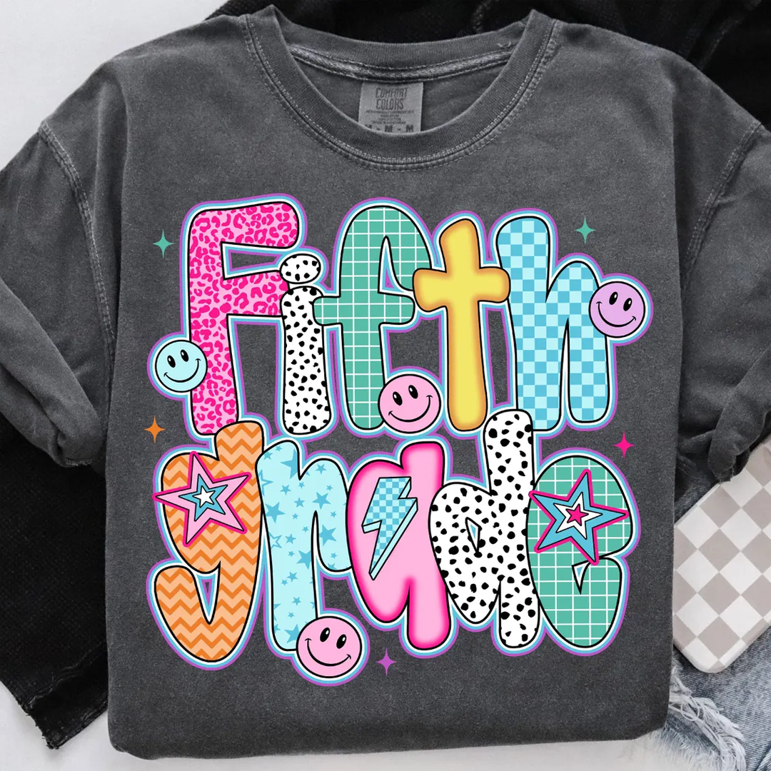 Preppy Back to School Pre-k 1st/2nd/3rd Grade First Day of School Shirt