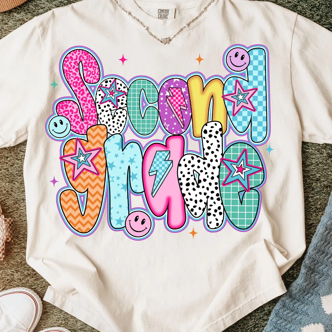 Preppy Back to School Pre-k 1st/2nd/3rd Grade First Day of School Shirt