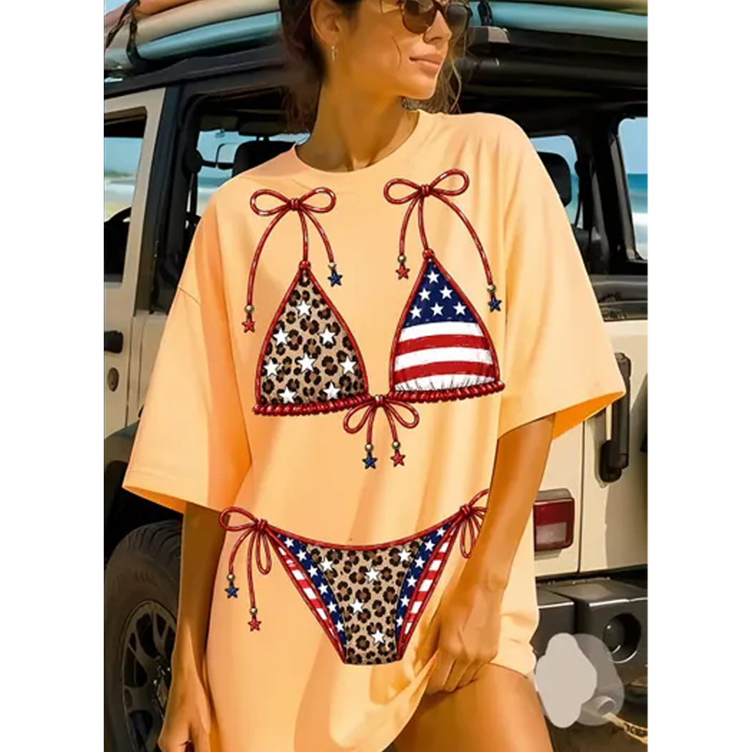 Camo Beach Vibes Trendy Summer Swimsuit