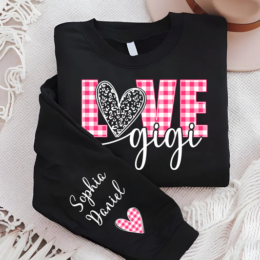 Love Gigi And Grandkids Valentine Gift