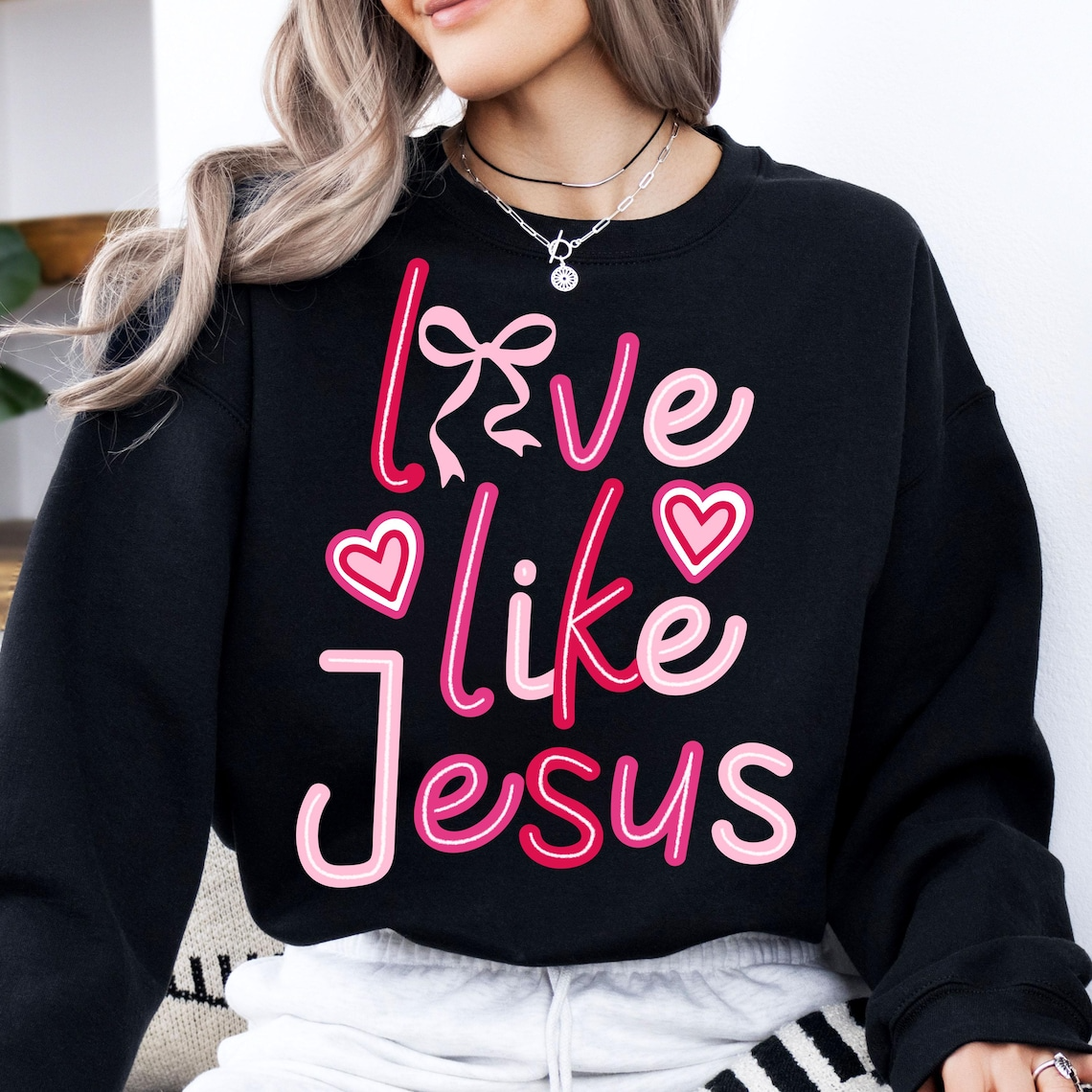 Love like Jesus Coquette, Gifts For Family And Loved Ones