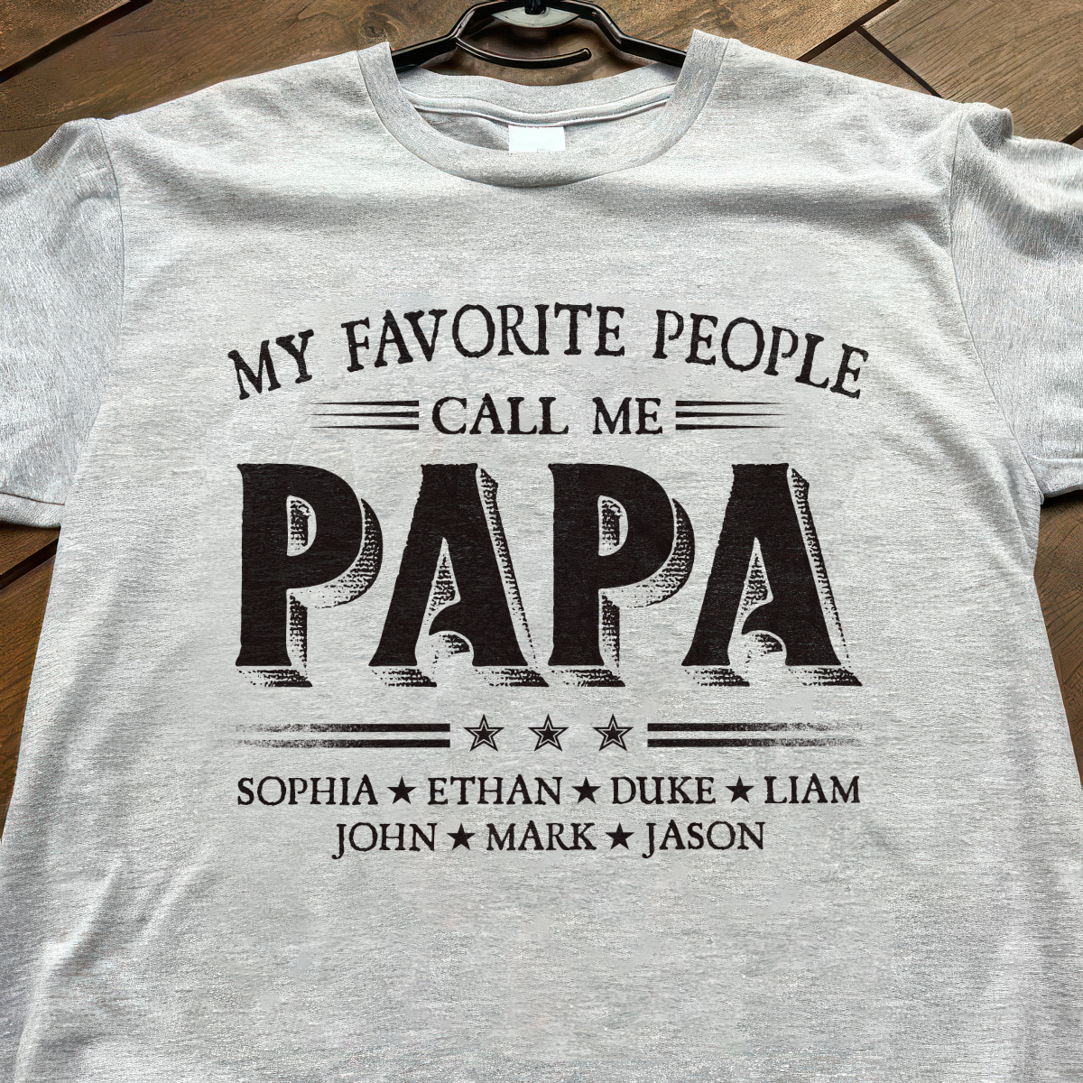 My Favorite People Call Me Papa With Kids Father's Day