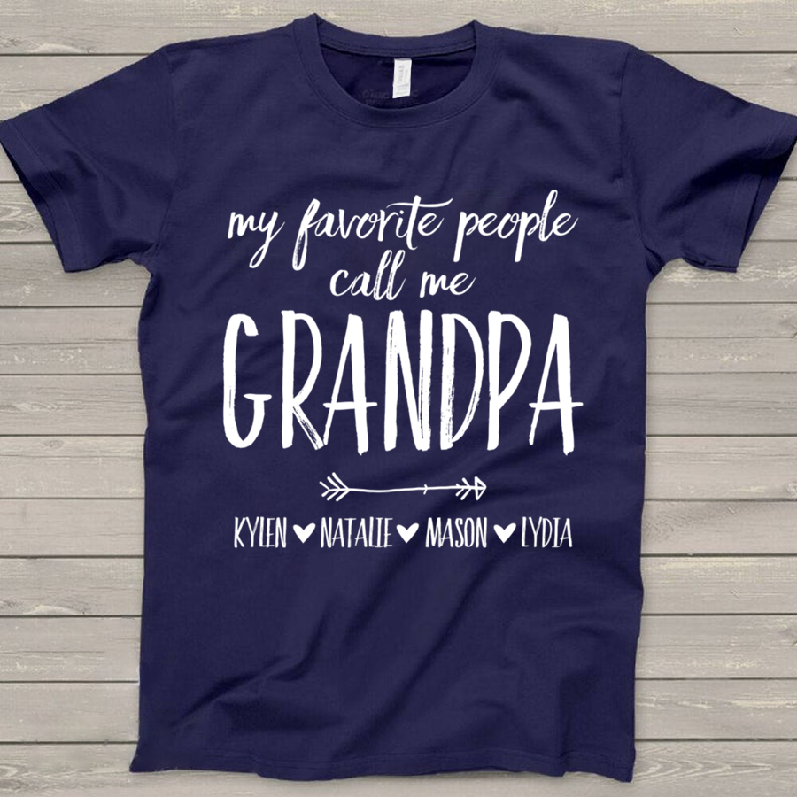 My Favorite People Call Me Grandpa Shirt