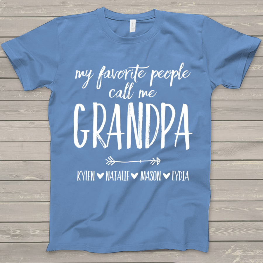 My Favorite People Call Me Grandpa Shirt
