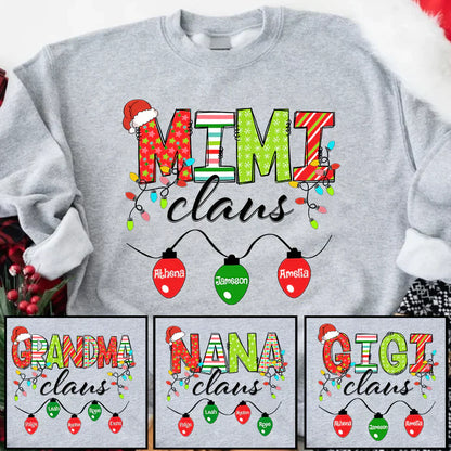 Mimi Claus And Grandkids CTH01 Sweatshirt