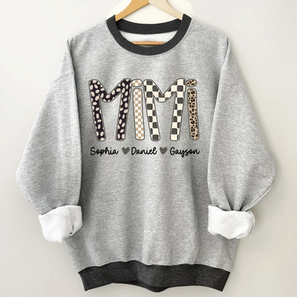 Mimi Leopard Custom Grandma Nana Gigi and Grandkids
