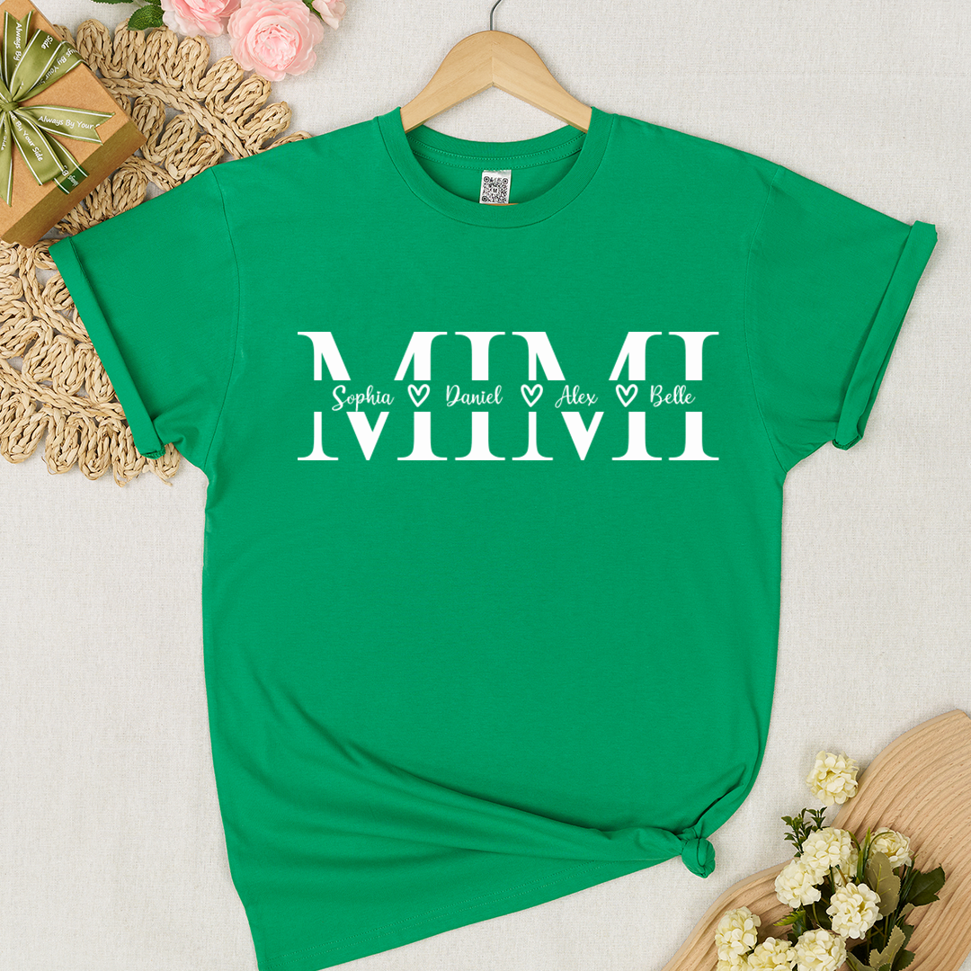 Mimi And Grandkids Best Gift Mother Day T-shirt