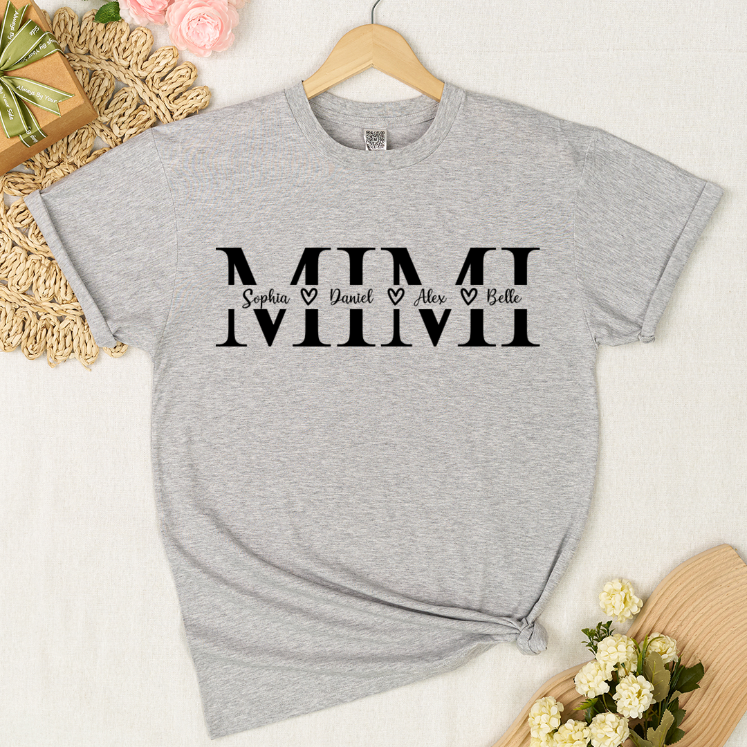 Mimi And Grandkids Best Gift Mother Day T-shirt
