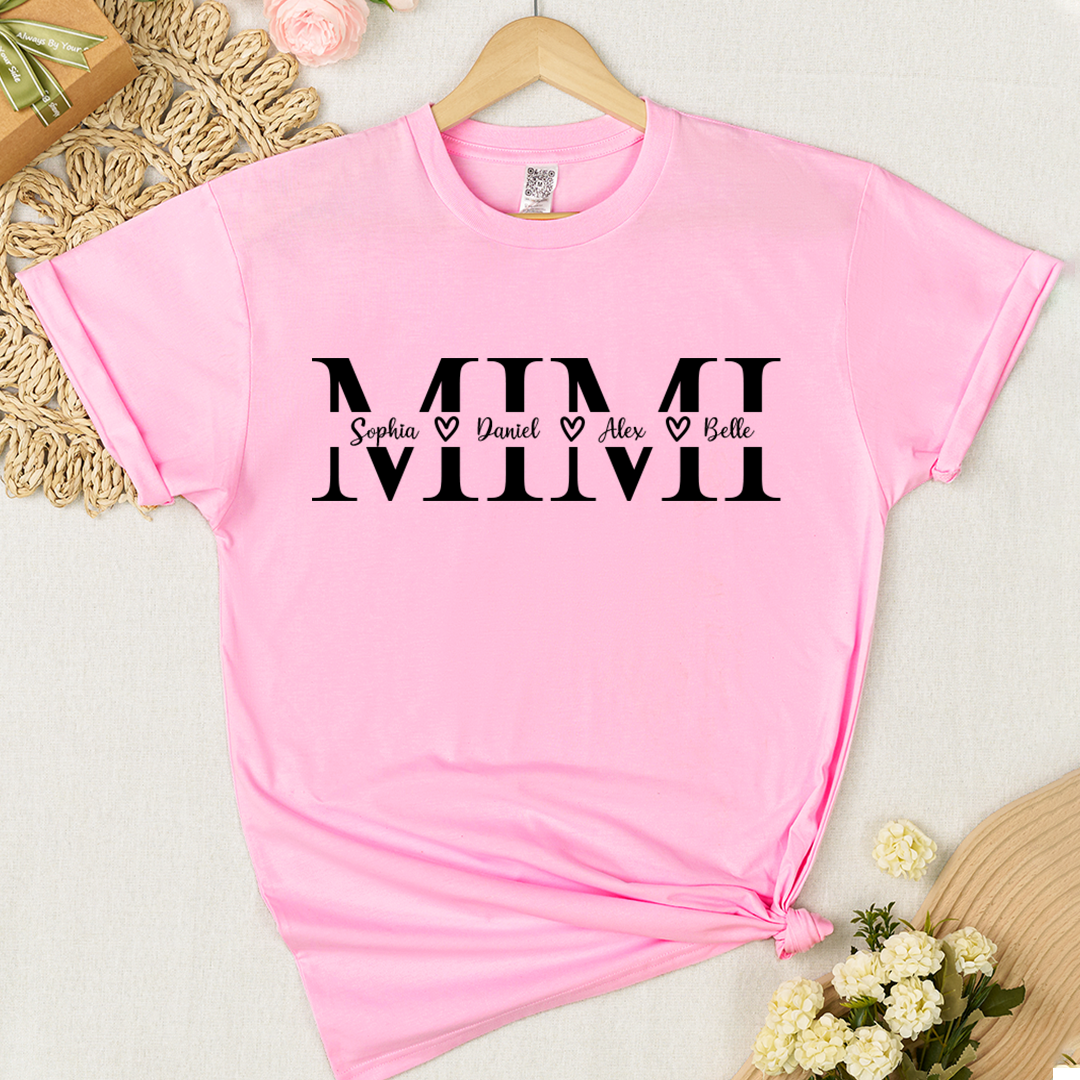 Mimi And Grandkids Best Gift Mother Day T-shirt