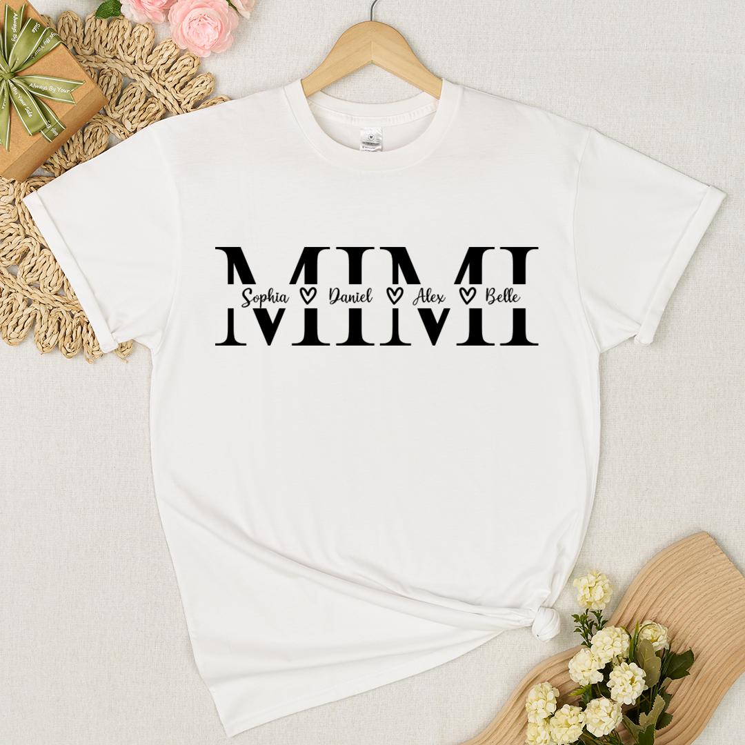 Mimi And Grandkids Best Gift Mother Day T-shirt