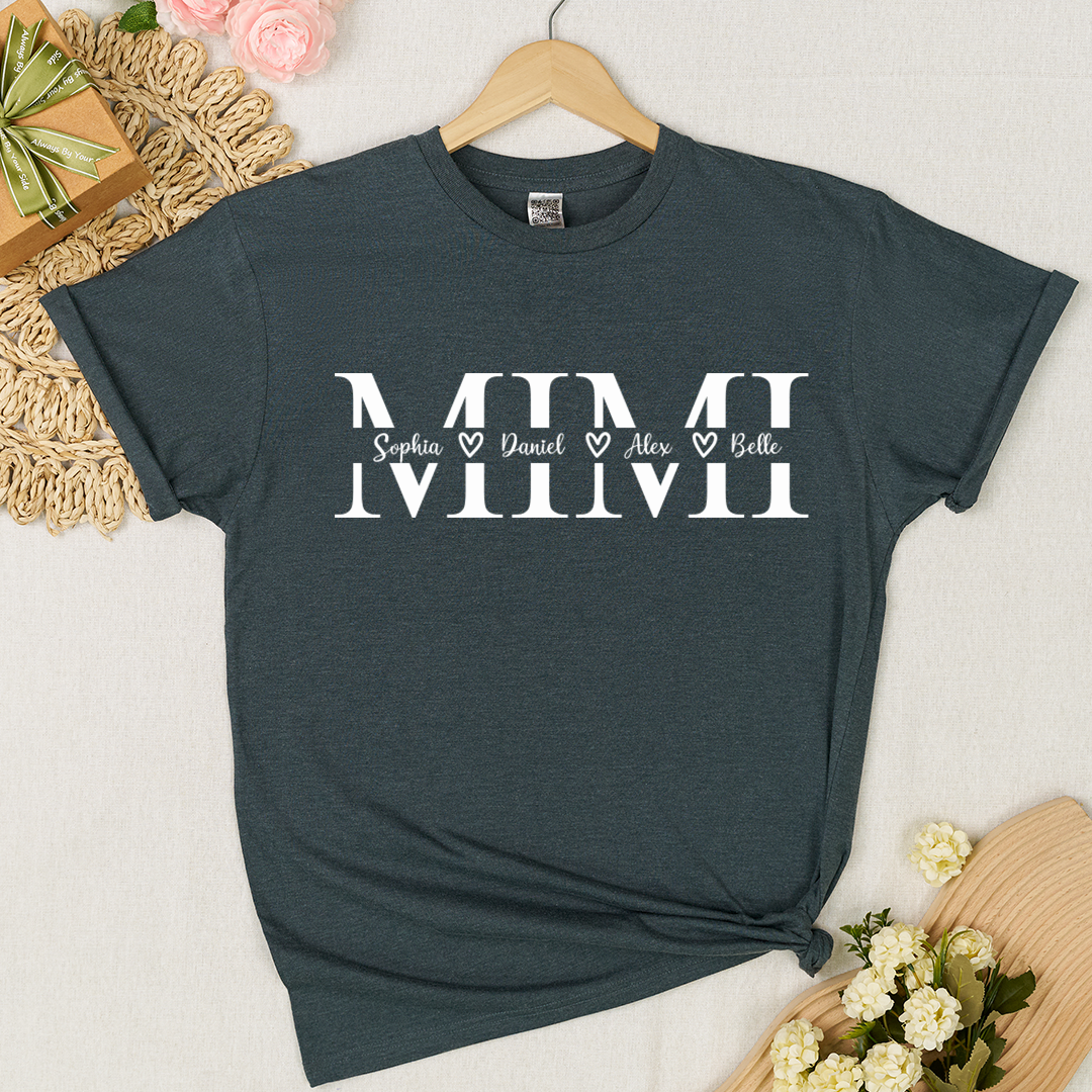 Mimi And Grandkids Best Gift Mother Day T-shirt