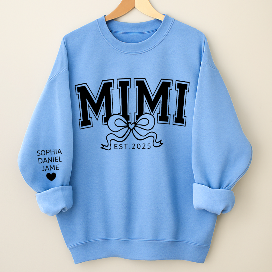 Mimi Nana Grandma Est and Custom Grandkids Christmas Gift