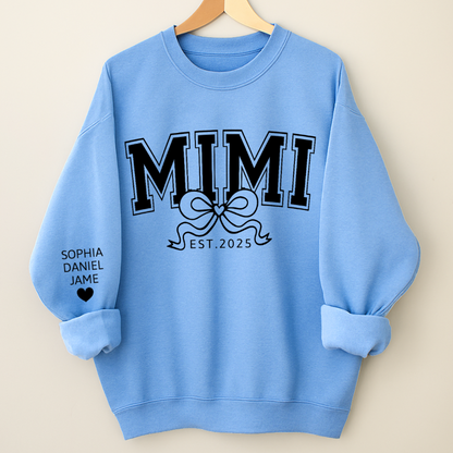 Mimi Nana Grandma Est and Custom Grandkids Christmas Gift