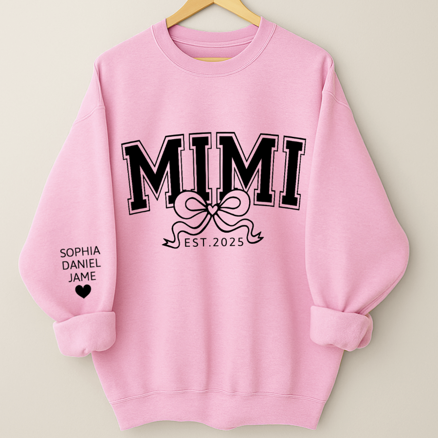 Mimi Nana Grandma Est and Custom Grandkids Christmas Gift