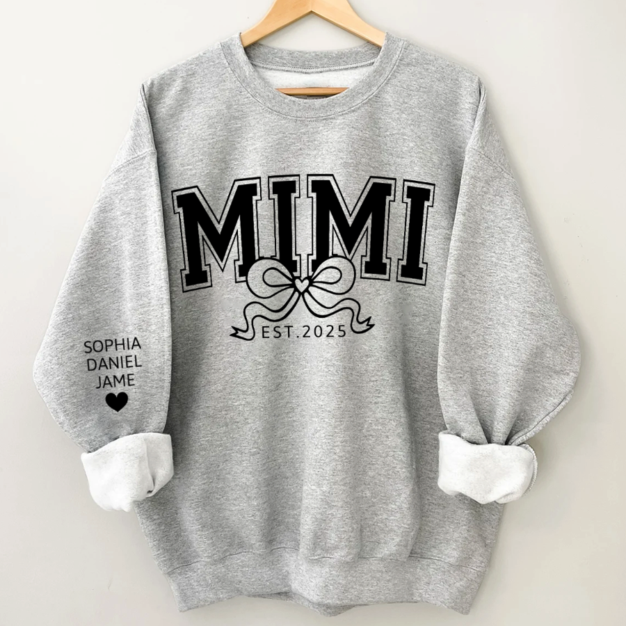 Mimi Nana Grandma Est and Custom Grandkids Christmas Gift