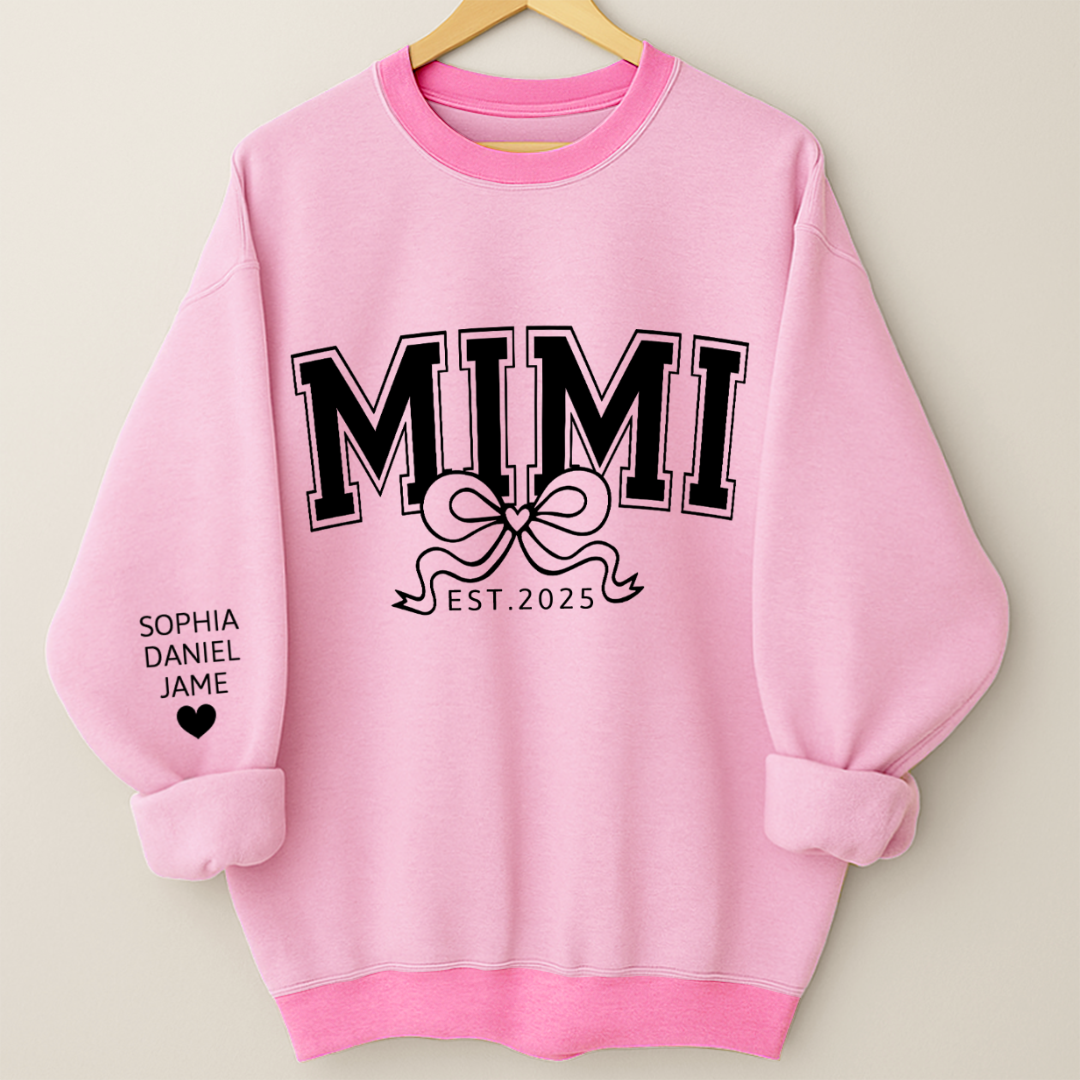 Mimi Nana Grandma Est and Custom Grandkids Christmas Gift
