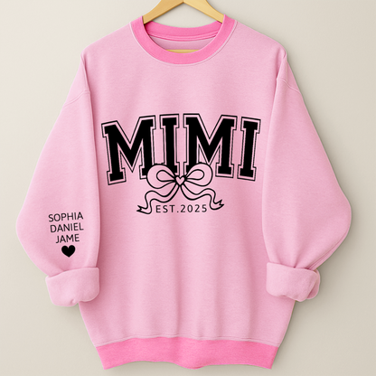 Mimi Nana Grandma Est and Custom Grandkids Christmas Gift