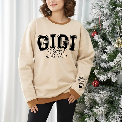 Mimi Nana Grandma Est and Custom Grandkids Christmas Gift