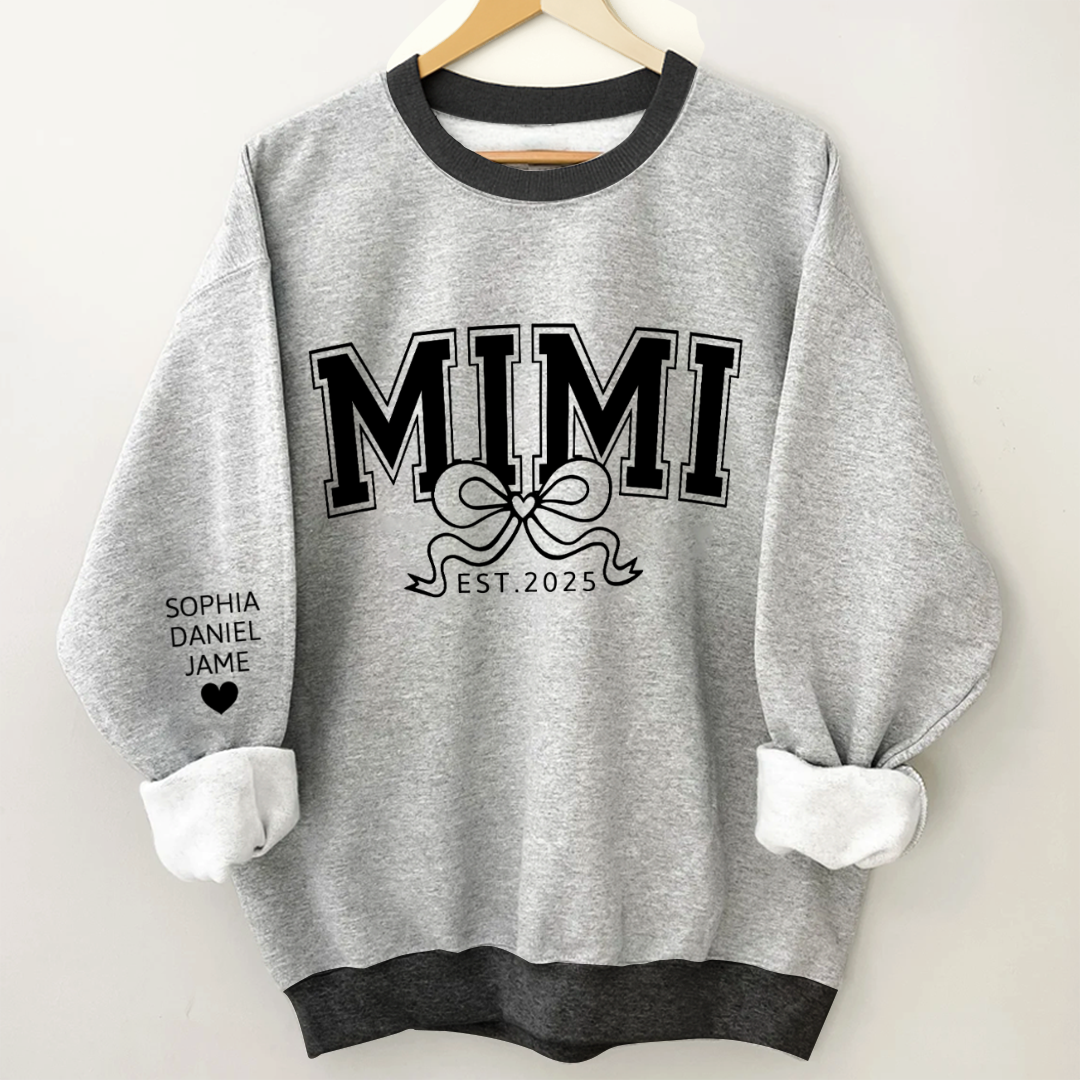 Mimi Nana Grandma Est and Custom Grandkids Christmas Gift