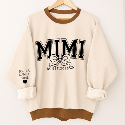 Mimi Nana Grandma Est and Custom Grandkids Christmas Gift