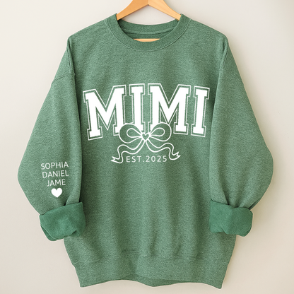 Mimi Nana Grandma Est and Custom Grandkids Christmas Gift