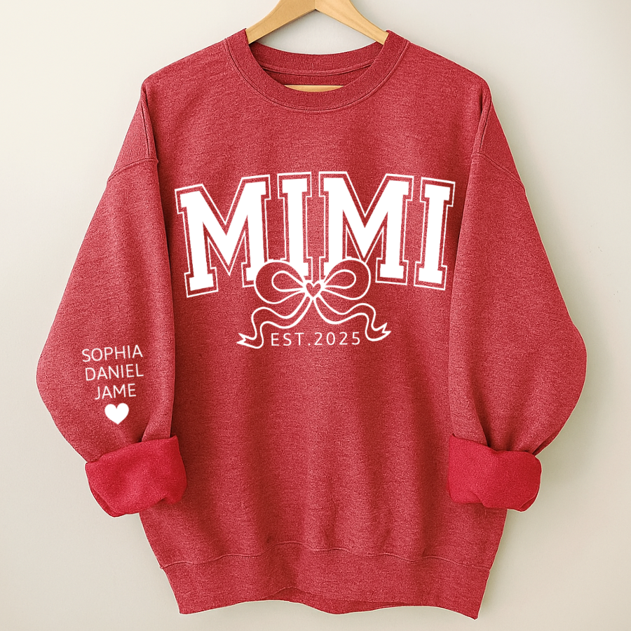 Mimi Nana Grandma Est and Custom Grandkids Christmas Gift