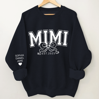 Mimi Nana Grandma Est and Custom Grandkids Christmas Gift