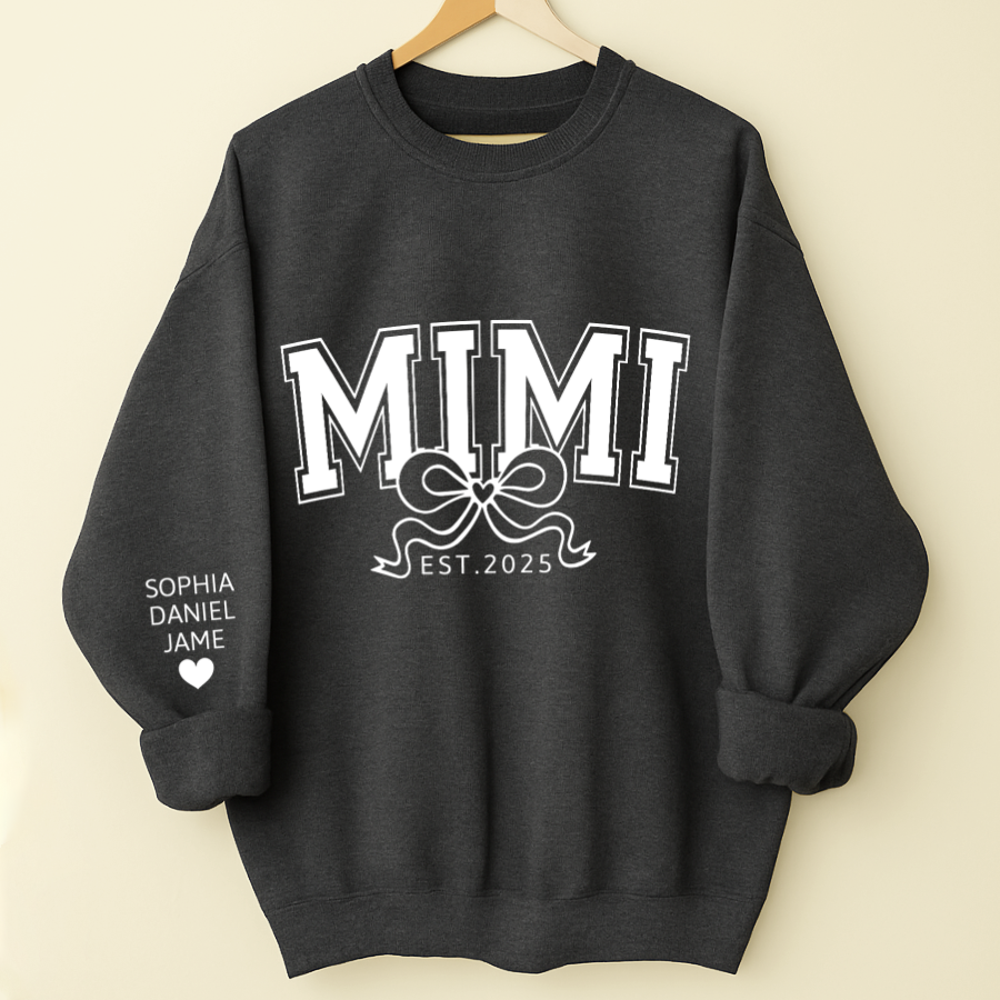 Mimi Nana Grandma Est and Custom Grandkids Christmas Gift