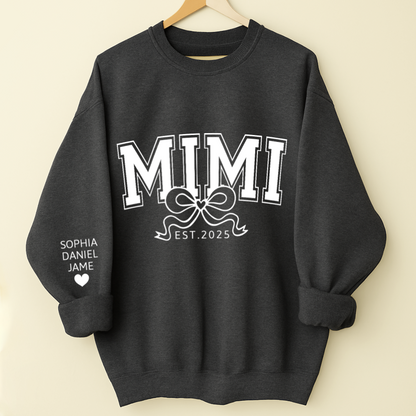 Mimi Nana Grandma Est and Custom Grandkids Christmas Gift