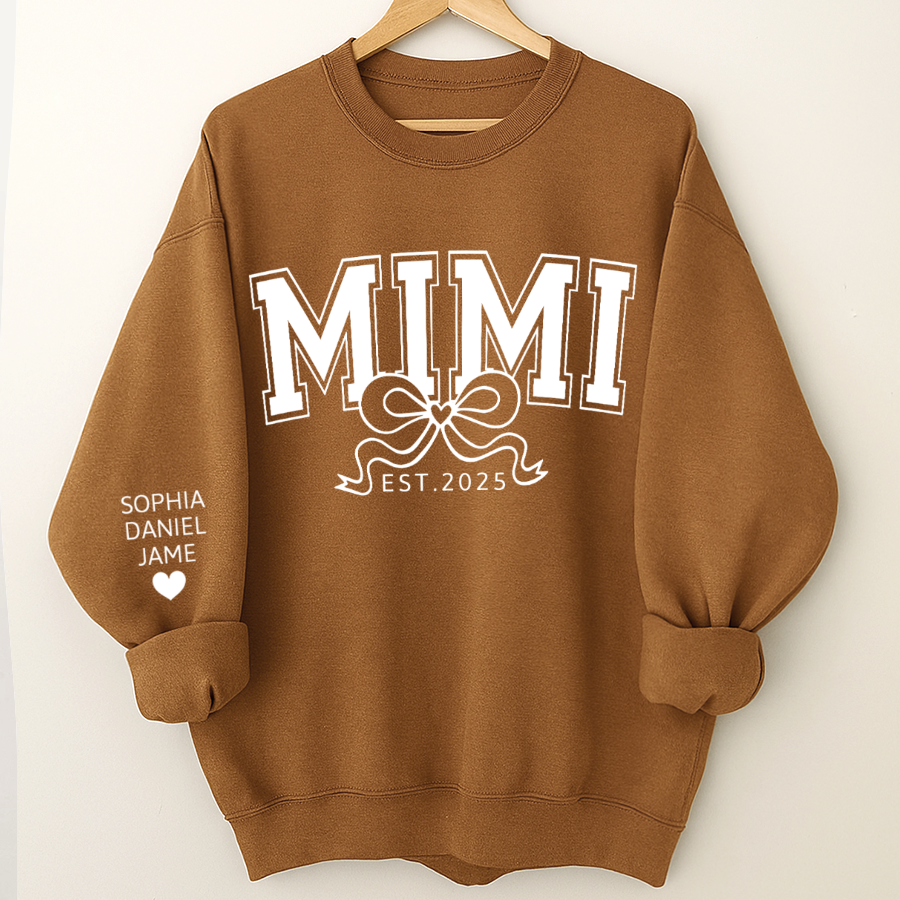 Mimi Nana Grandma Est and Custom Grandkids Christmas Gift