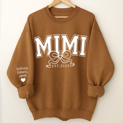 Mimi Nana Grandma Est and Custom Grandkids Christmas Gift