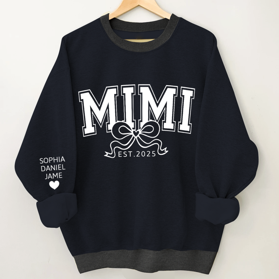 Mimi Nana Grandma Est and Custom Grandkids Christmas Gift