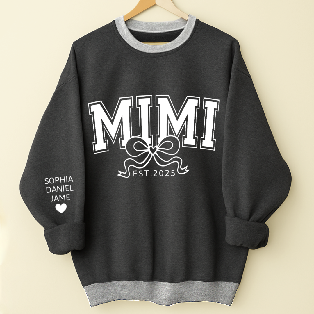 Mimi Nana Grandma Est and Custom Grandkids Christmas Gift