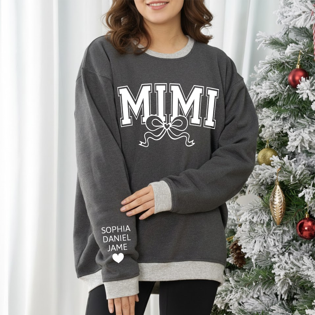 Mimi Nana Grandma Est and Custom Grandkids Christmas Gift
