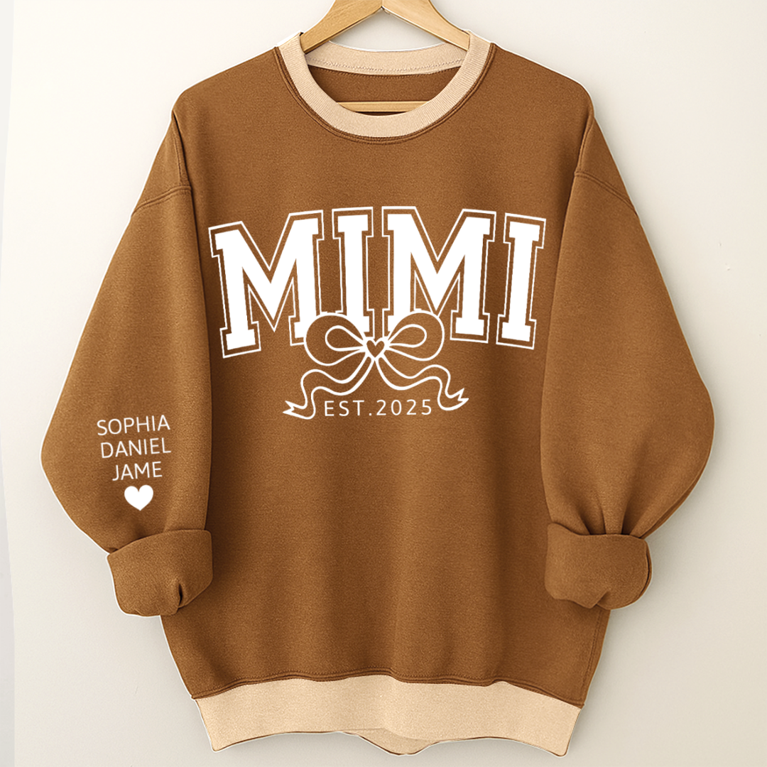 Mimi Nana Grandma Est and Custom Grandkids Christmas Gift
