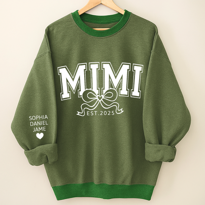 Mimi Nana Grandma Est and Custom Grandkids Christmas Gift