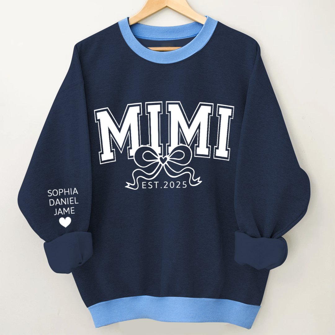 Mimi Nana Grandma Est and Custom Grandkids Christmas Gift